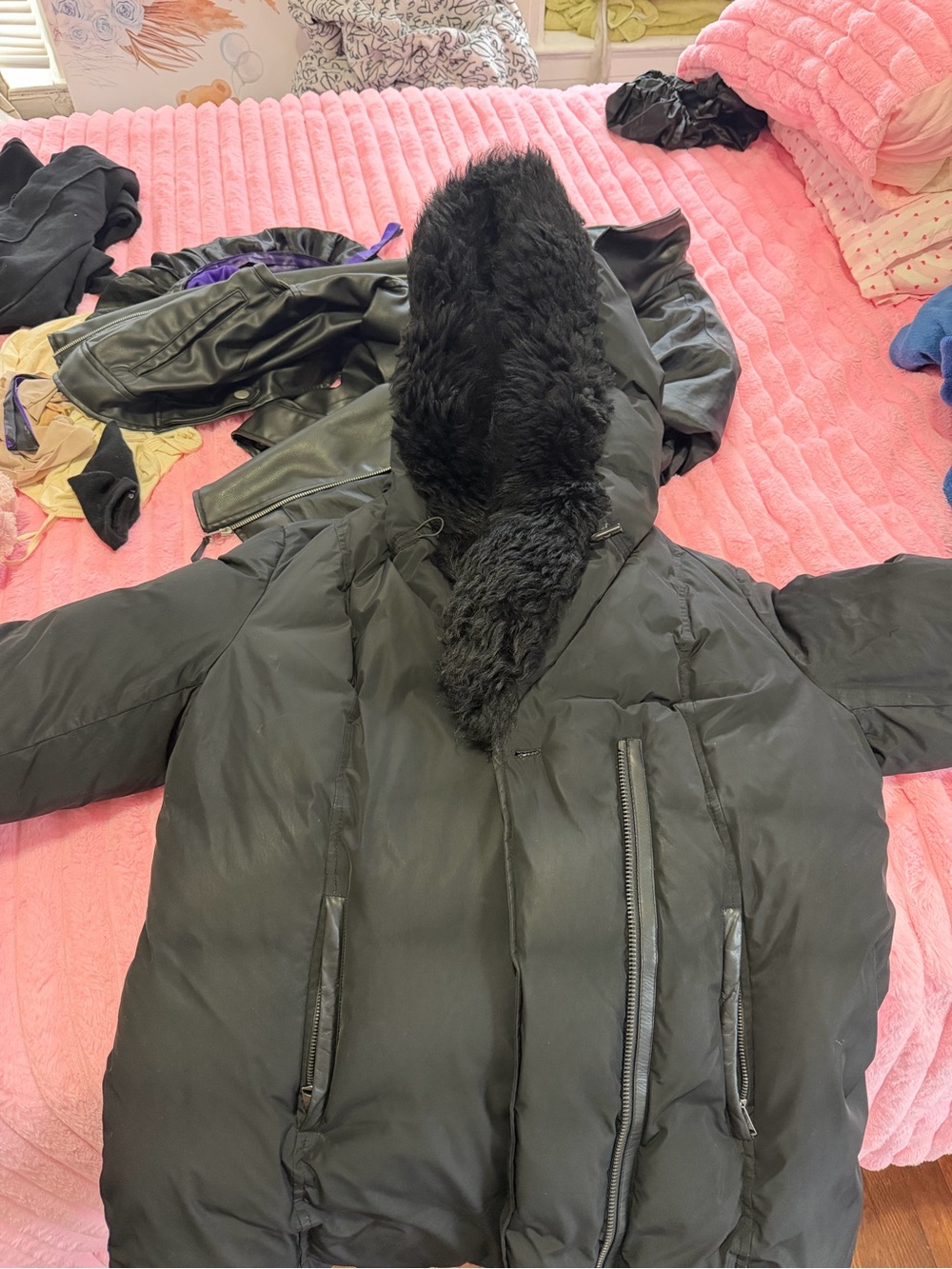 Mackage Black Hooded Puffer